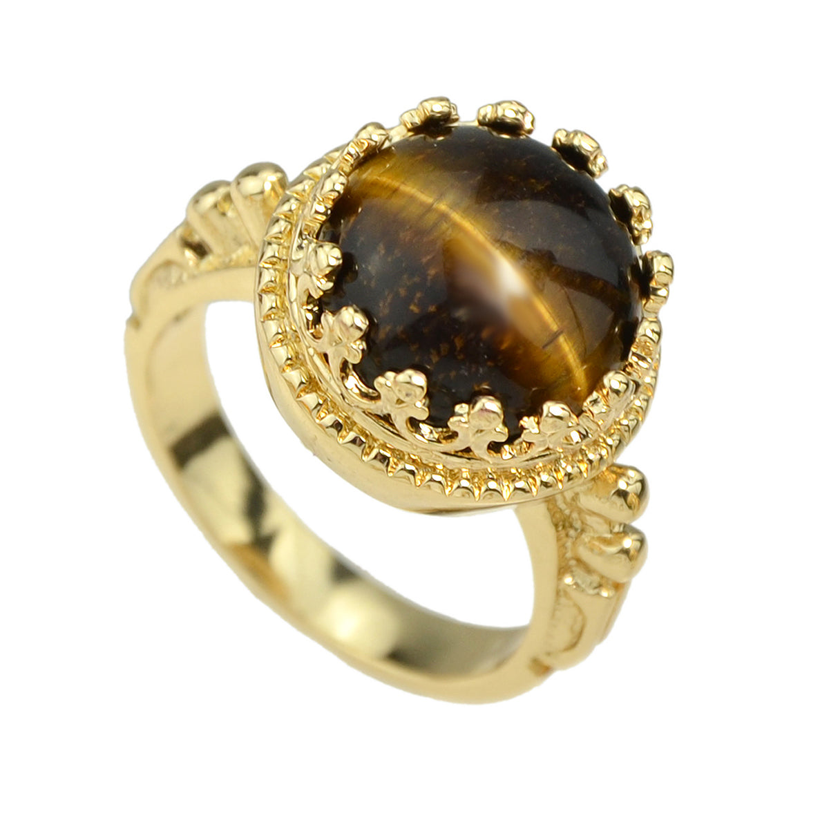 Retro Women Accessories Colorful Resin Round Ball Finger Band Ring Jewelry Gift-3