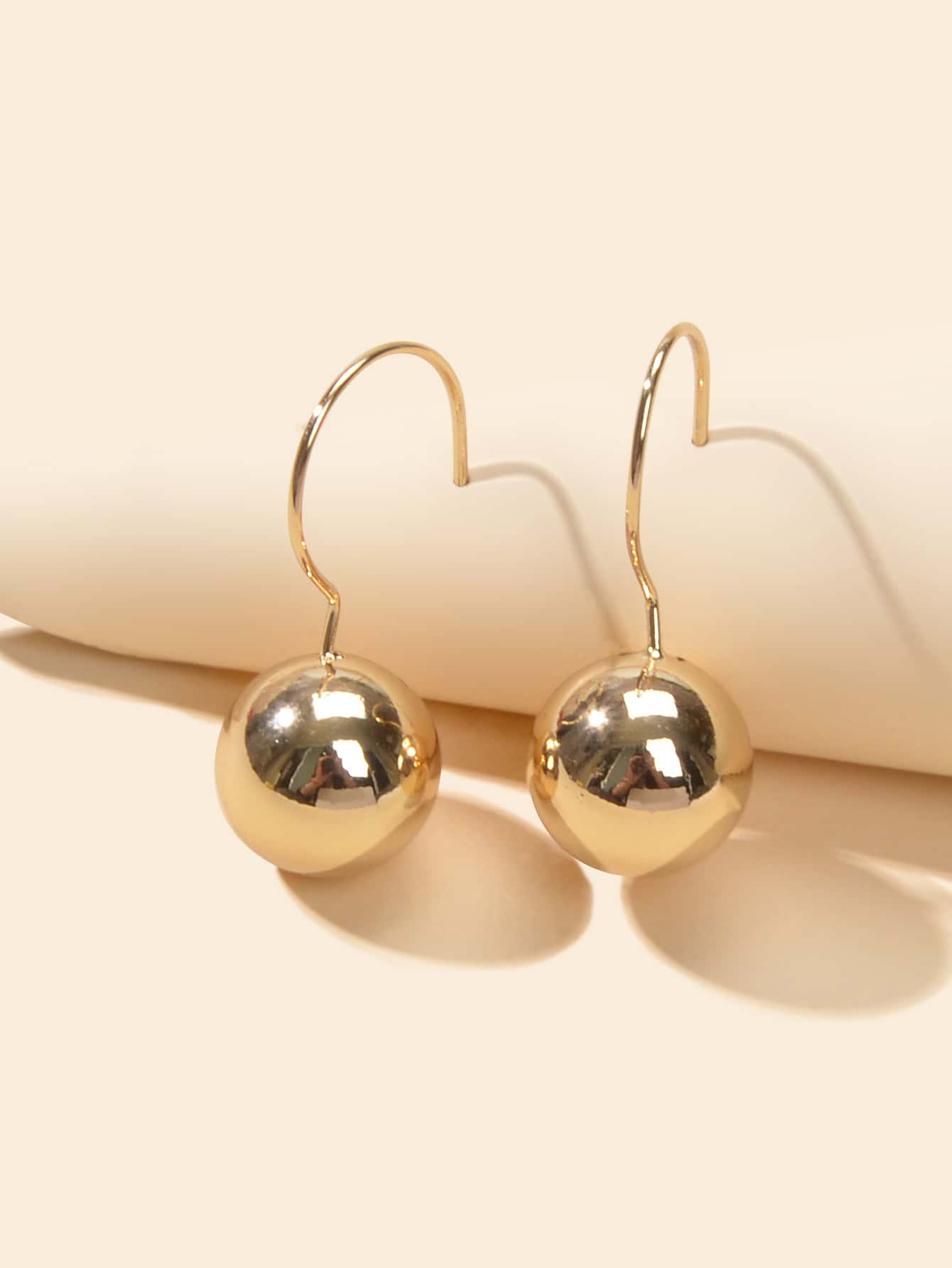 Women Accessories Gold Ball Drop Earrings Trendy Unique Party Decoration Gift-2