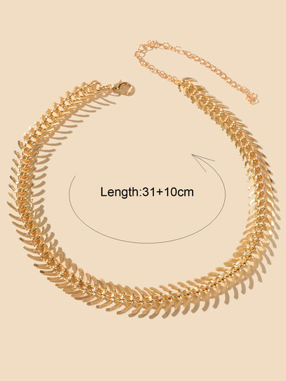 Timeless Stunning Choker Classic Curb Chain Short Necklace Elegant Jewelry Gift-1