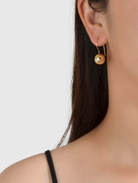 Women Accessories Gold Ball Drop Earrings Trendy Unique Party Decoration Gift-1
