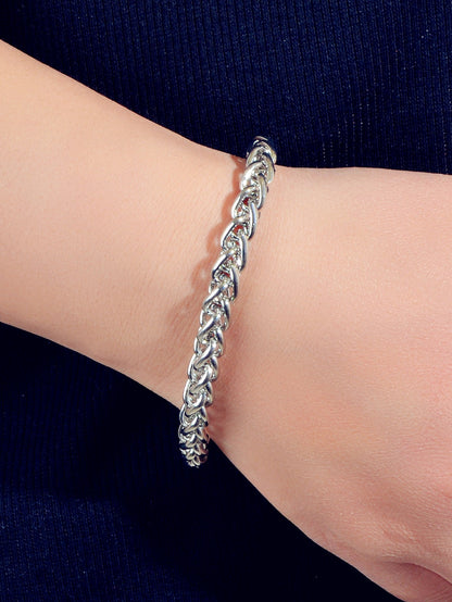 Punk Goth Hip Hop Thick Chain Stainless Steel Bracelets Jewellery Collections-1