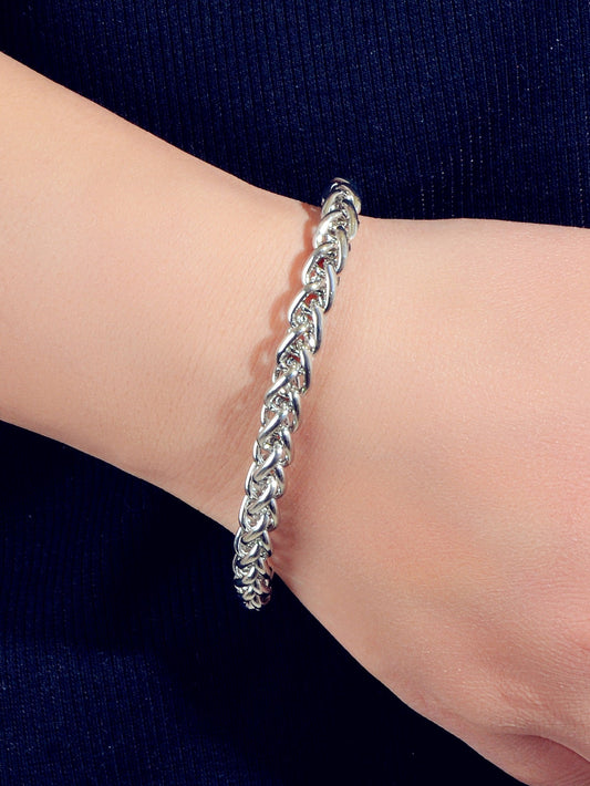 Punk Goth Hip Hop Thick Chain Stainless Steel Bracelets Jewellery Collections-1