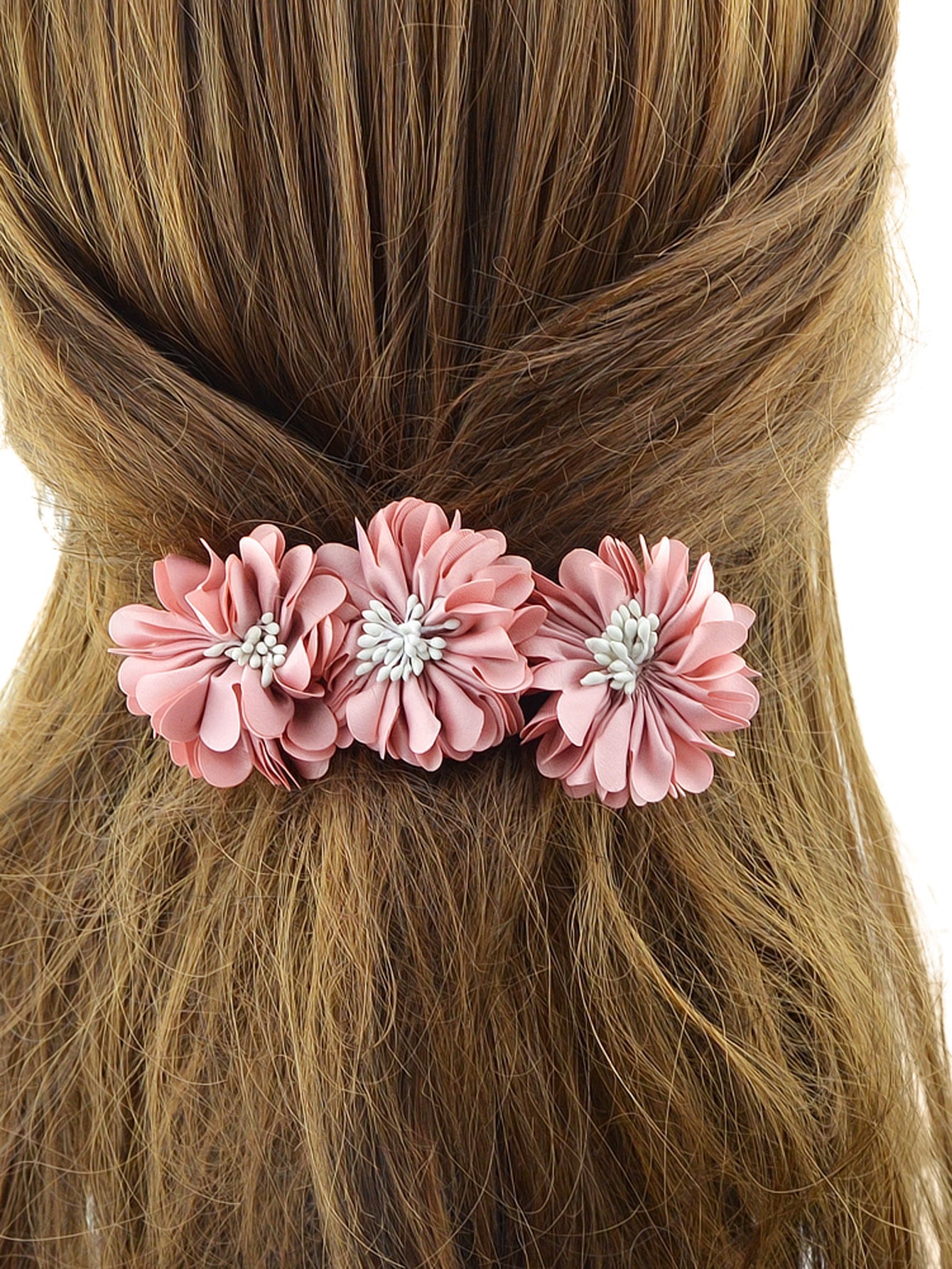 Hair Accessories Chiffon Flower Hairgrips Hair Clips Headwear Girl Styling Tools-4