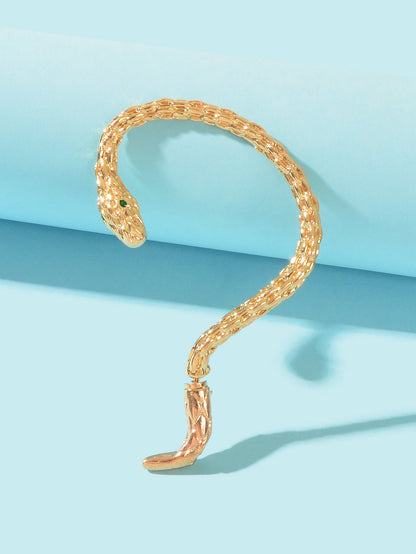 Punk Snake Piercing Cartilage Wrap Ear Jewellery Crawler Earring Stud Gift 1 pc-1