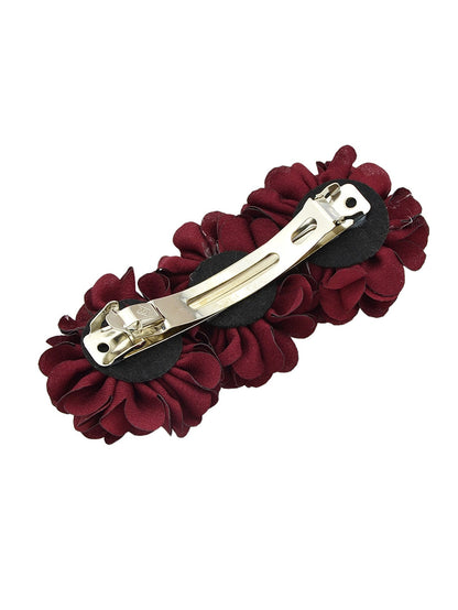 Hair Accessories Chiffon Flower Hairgrips Hair Clips Headwear Girl Styling Tools-2