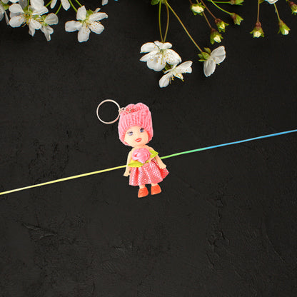 Multifunction Doll Rakhi For Kids  Cute Soft Toy Rakhi With Keychain Use  Decorative Fancy Rakhi Cum Keyring For Boys  Girls