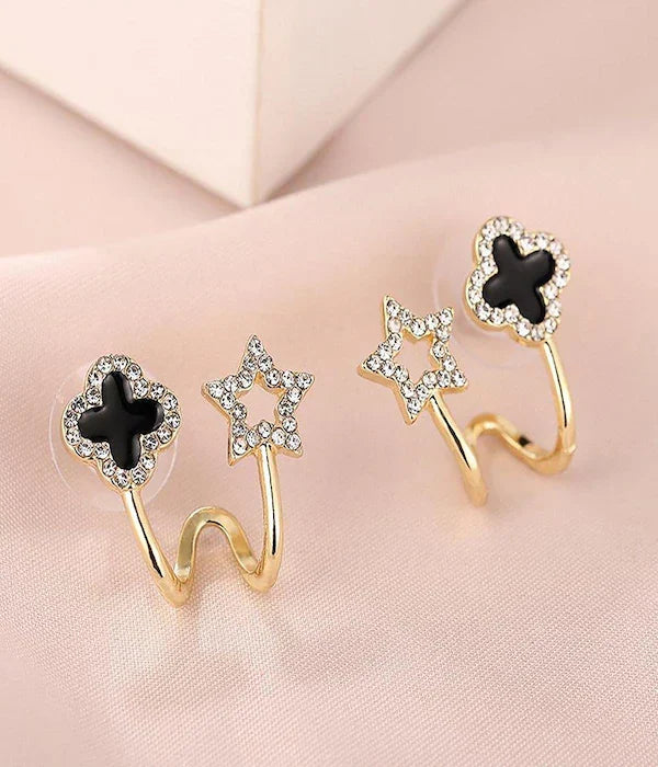 Four-Leaf Clover Earrings-4