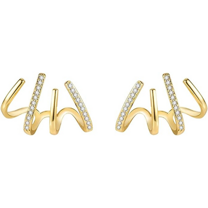 Spiral Hoop Earrings-0