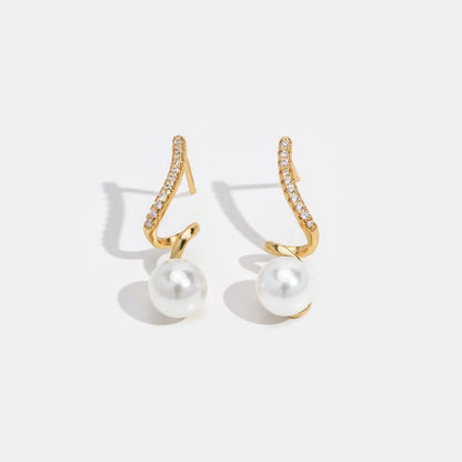 Pearl Wave Earring-3